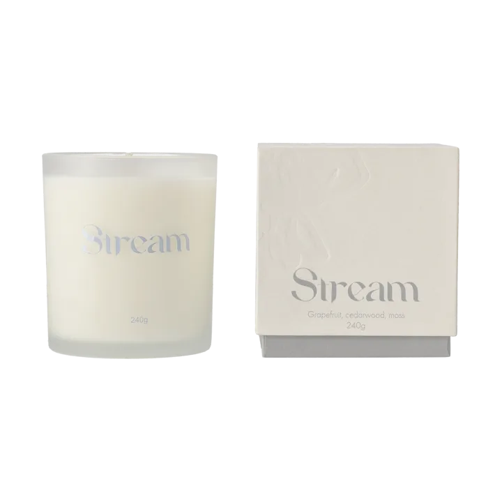 Stream scented candle - 240 g - Scandi Living
