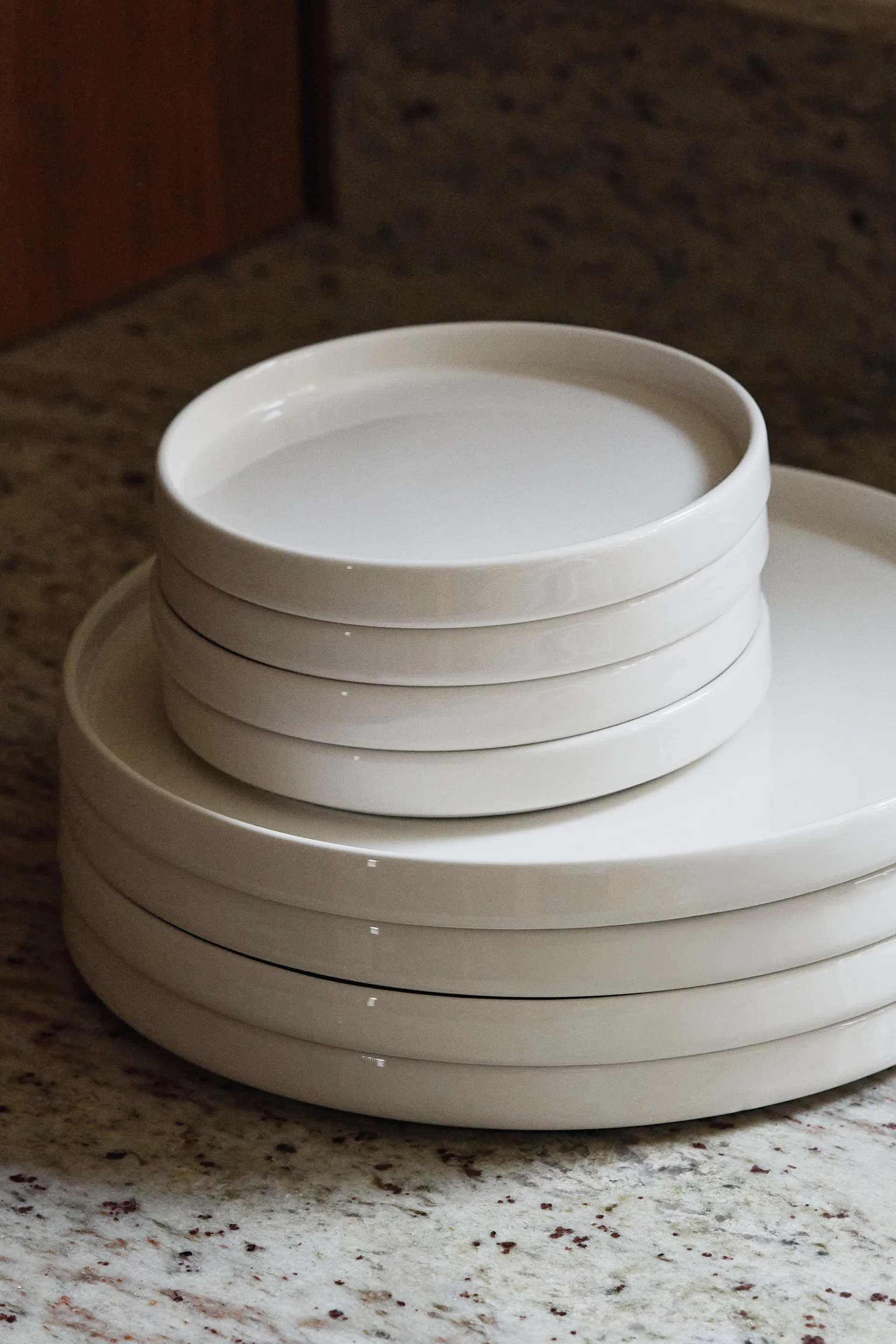 Taper dinnerware set 12 pieces - White,  Scandi Living