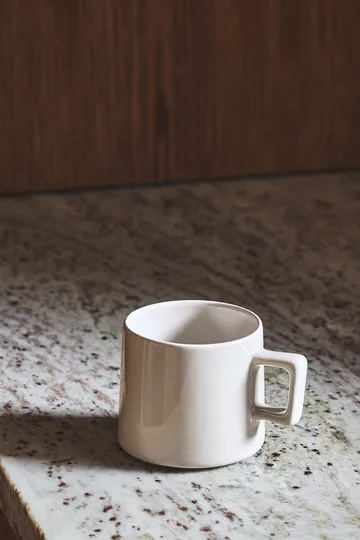 Taper Mug 30 cl - White - Scandi Living