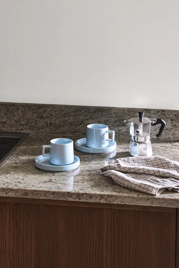 Taper plate 14 cm - Light blue - Scandi Living