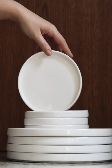 Taper plate 14 cm - White - Scandi Living