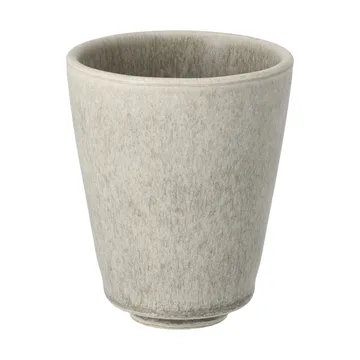 Terra cappuccino cup - Beige stoneware, 14,5 cl - Scandi Living