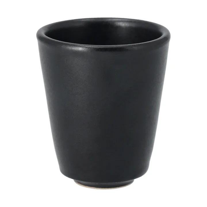 Terra espresso cup - Black stoneware, 6,5 cl - Scandi Living
