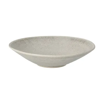 Terra pasta plate - Beige stoneware, Ø22,5 cm - Scandi Living