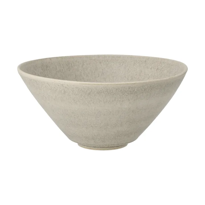Terra ramen bowl - Beige stoneware, Ø20 cm - Scandi Living