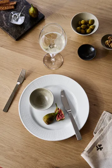 Terra serving bowl - Beige stoneware, Ø9,5 cm - Scandi Living