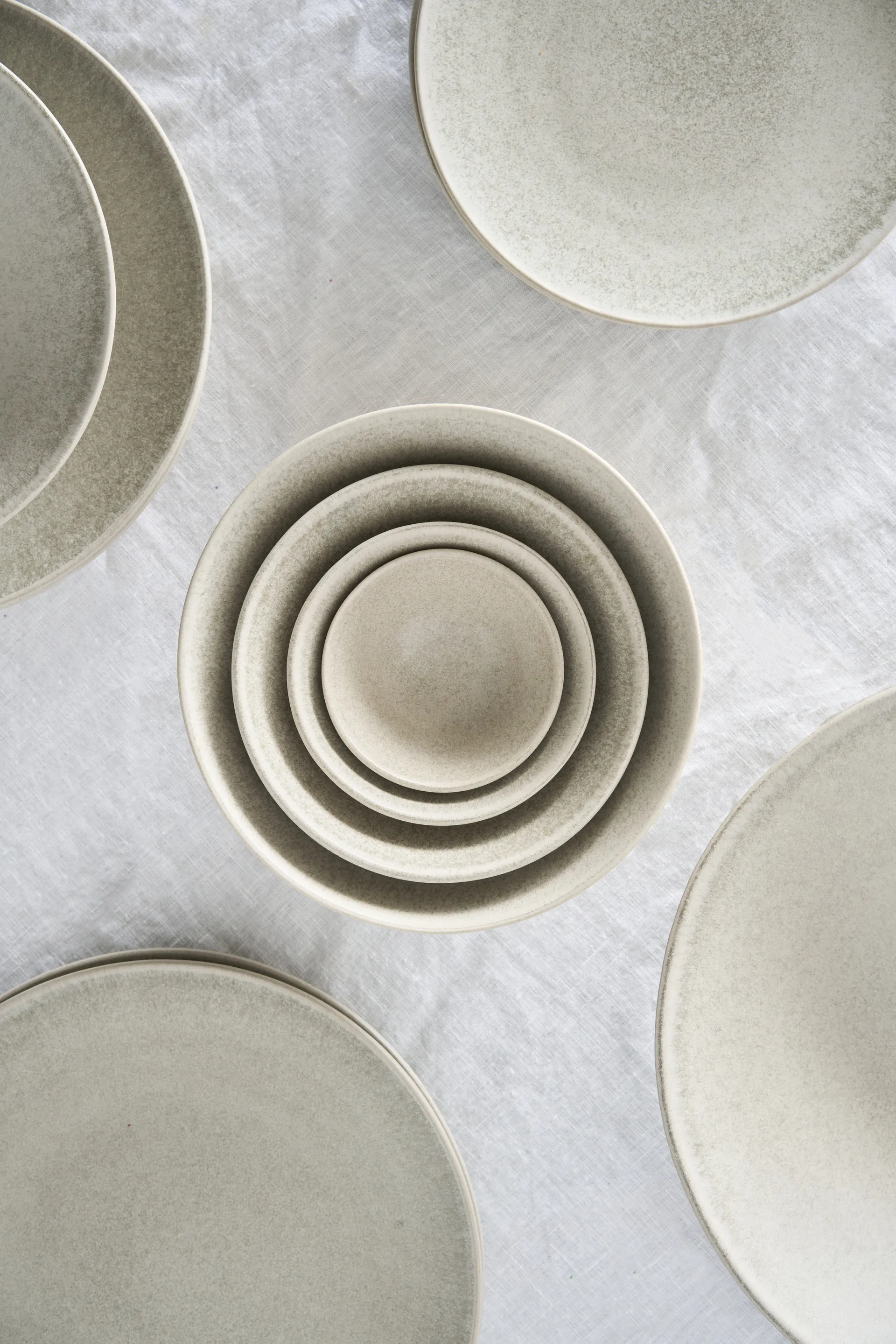 Terra serving bowl, Beige stoneware, Ø9,5 cm Scandi Living
