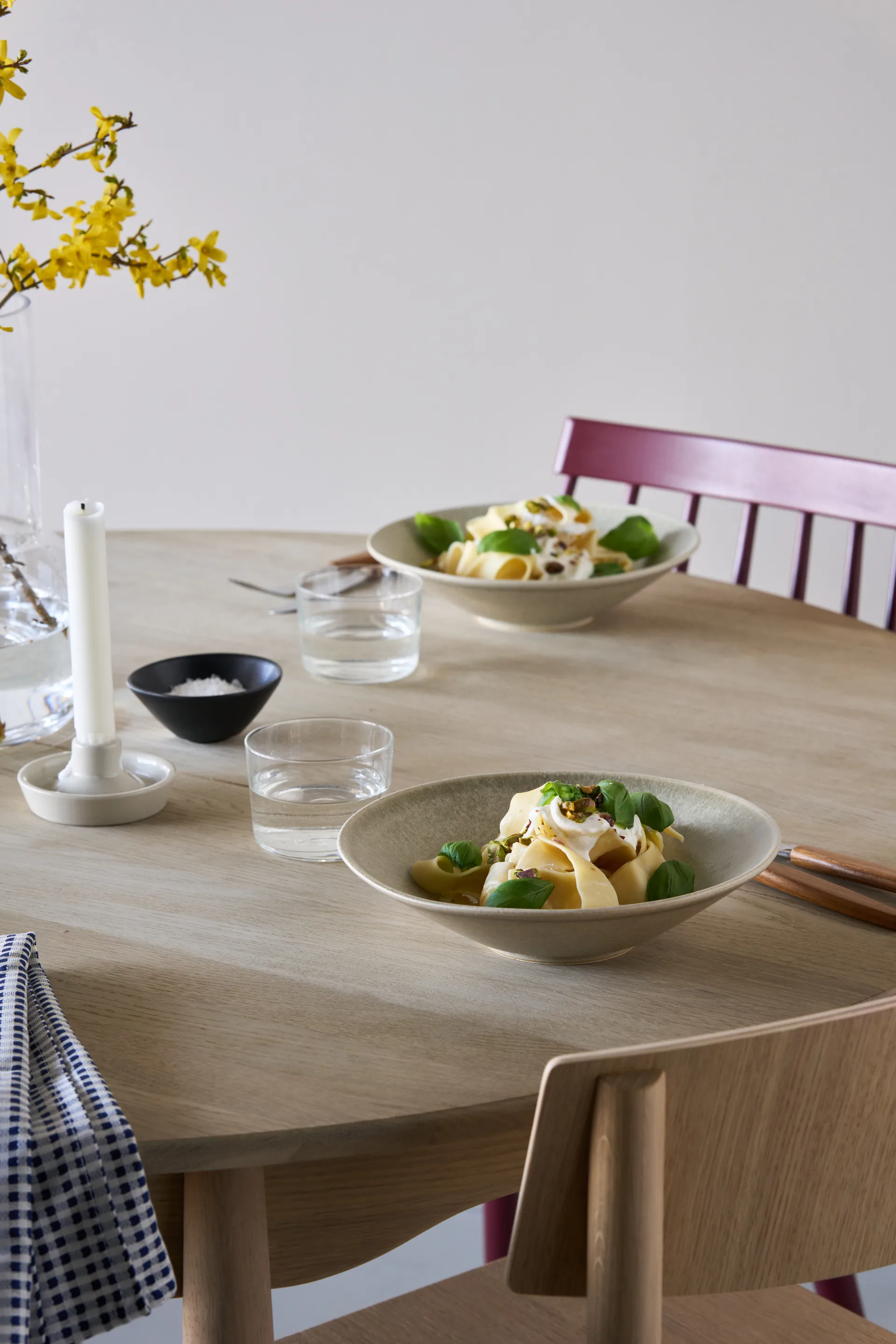 Terra serving bowl, Black stoneware, Ø9,5 cm Scandi Living