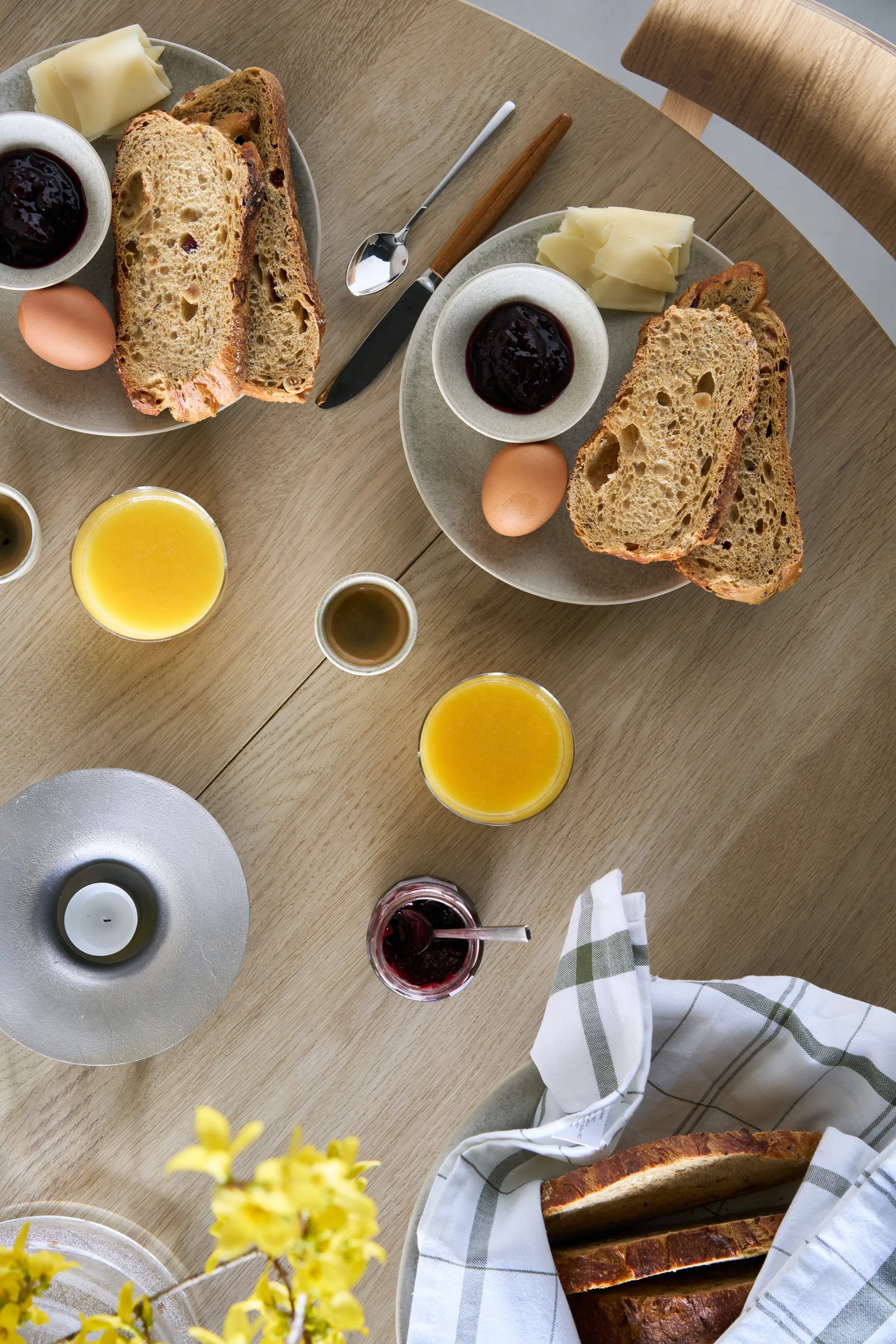 Terra side plate, Beige stoneware, Ø22 cm Scandi Living