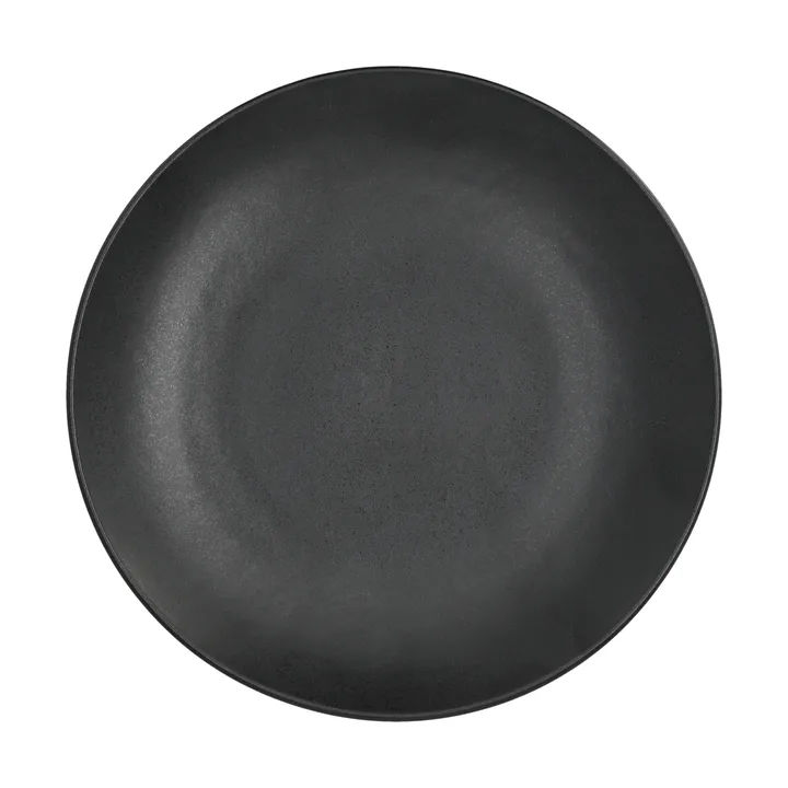 Terra side plate - Black stoneware, Ø22 cm - Scandi Living