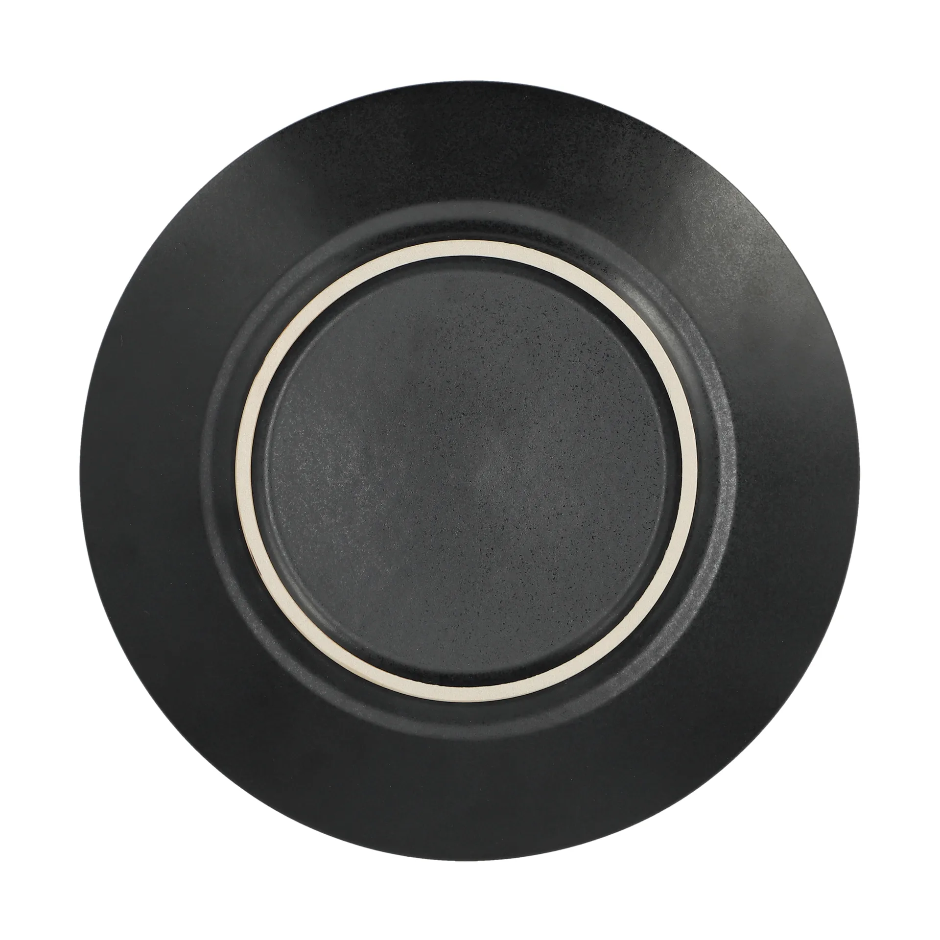 Terra side plate, Black stoneware, Ø22 cm Scandi Living