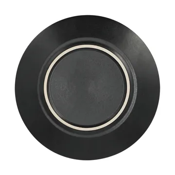 Terra side plate - Black stoneware, Ø22 cm - Scandi Living