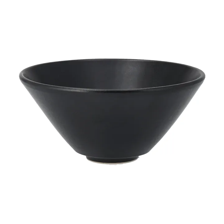 Terra soup bowl - Black stoneware, Ø16 cm - Scandi Living