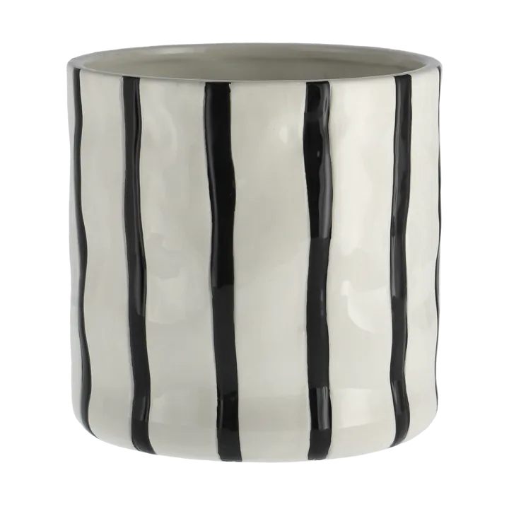 Thrive flowerpot Ø16 cm - White-black - Scandi Living