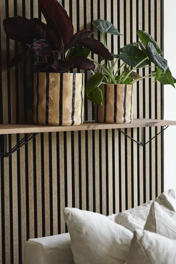 Thrive flowerpot Ø20 cm - Beige-Black - Scandi Living