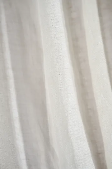 Tranquility curtain with multiband 139x250 cm - White - Scandi Living