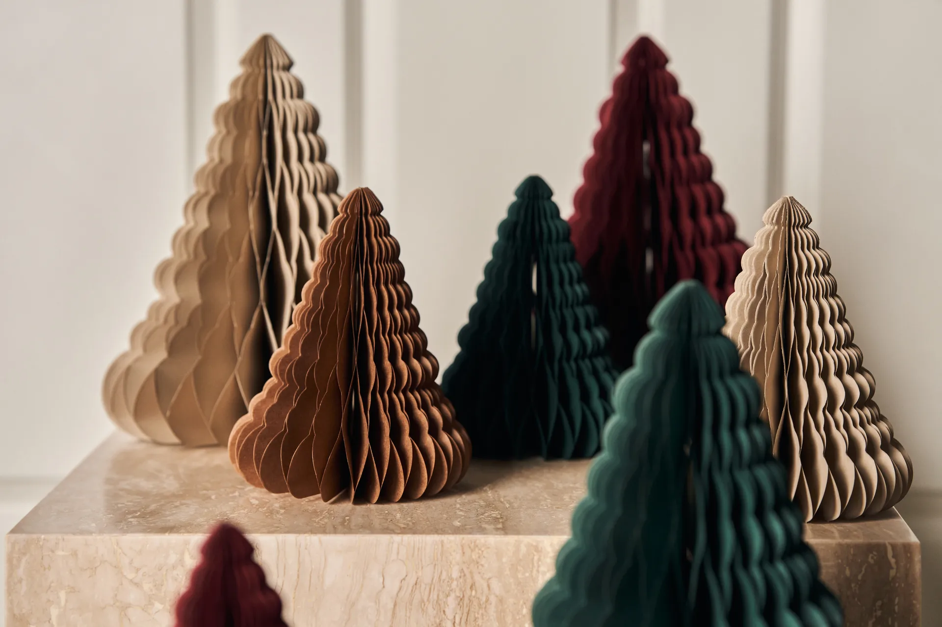 Trees Christmas tree decorations 2-pack, Forest Green Scandi Living