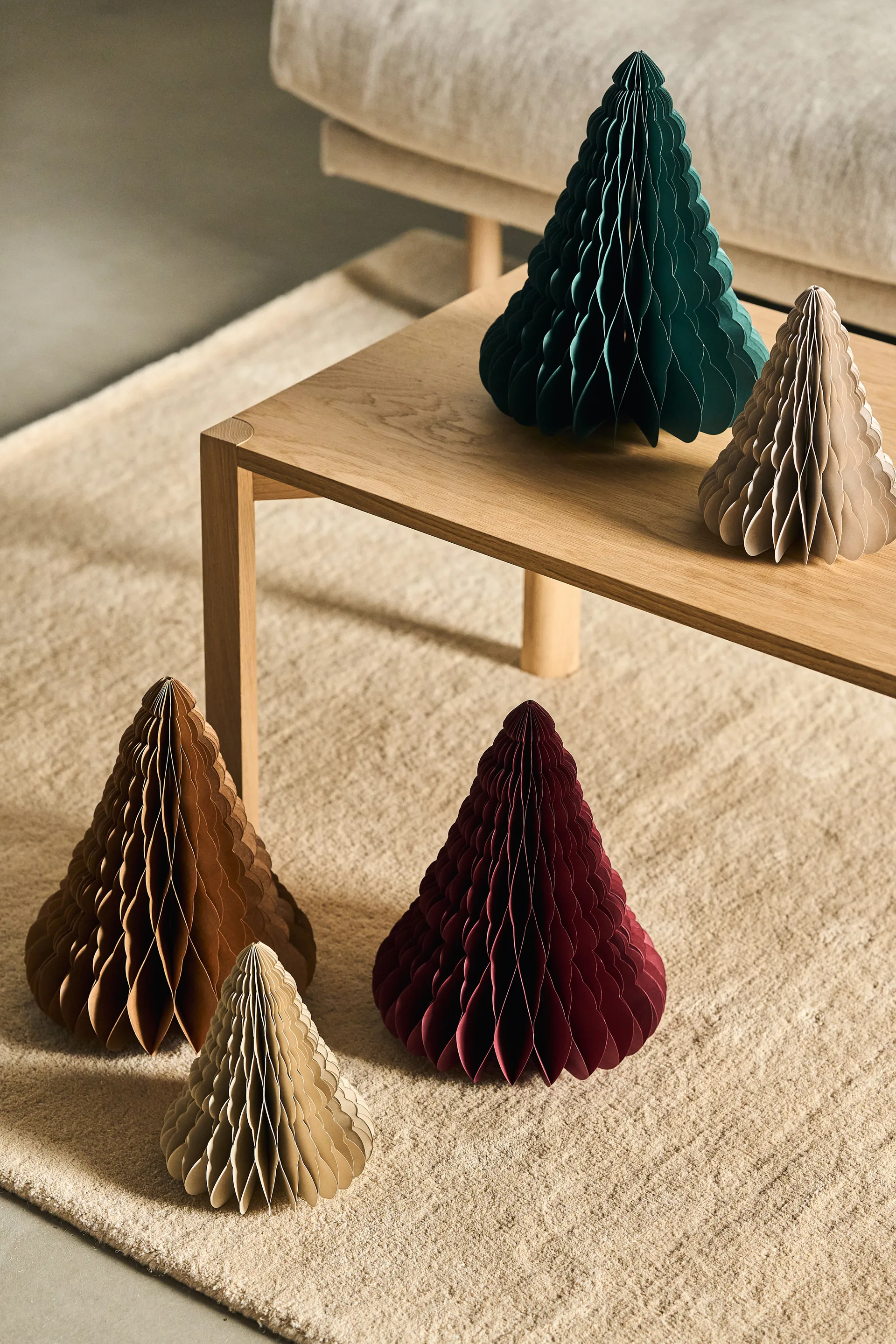 Trees Christmas tree decorations 2-pack, Forest Green Scandi Living