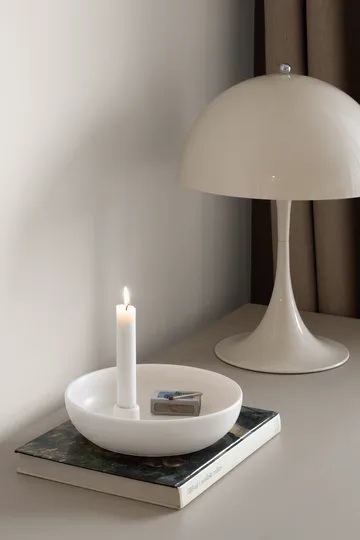 Valley candle sticks Ø21 cm - White - Scandi Living