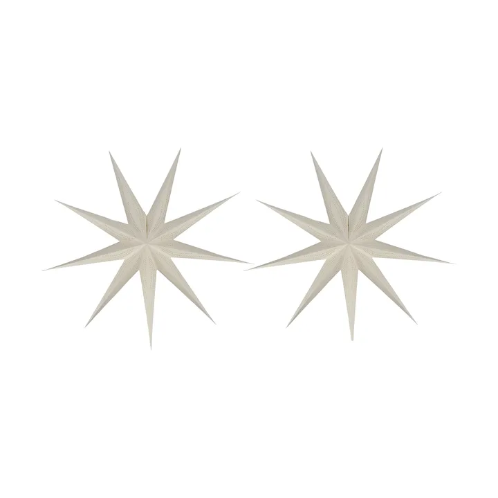 Veil advent star Ø90 cm 2-pack - Scandi Living