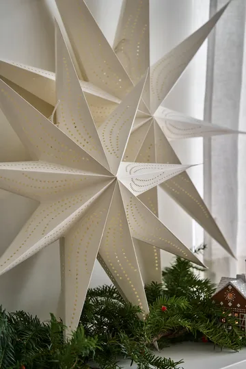 Veil advent star Ø90 cm 2-pack - Scandi Living