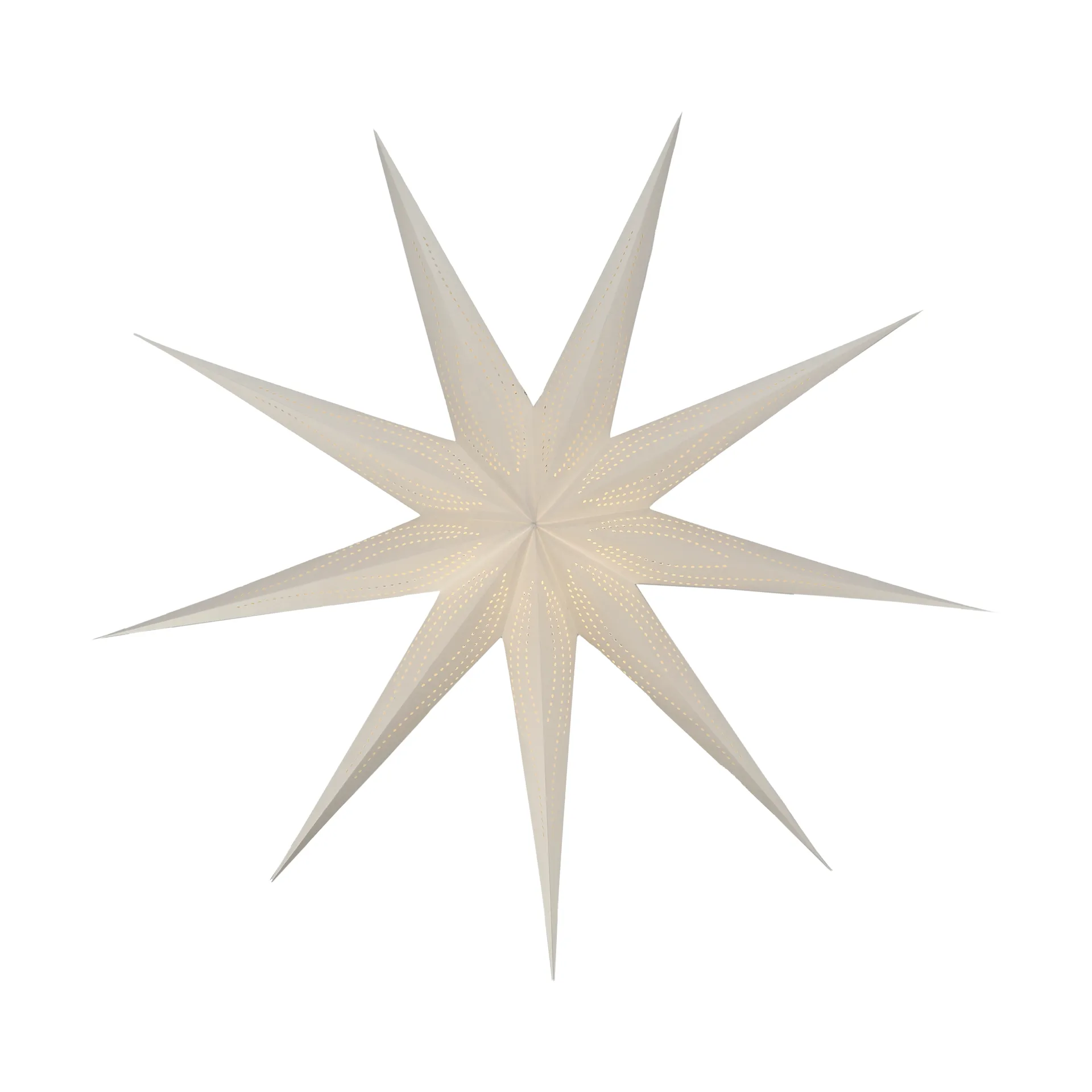 Veil advent star, White, Ø90 cm Scandi Living