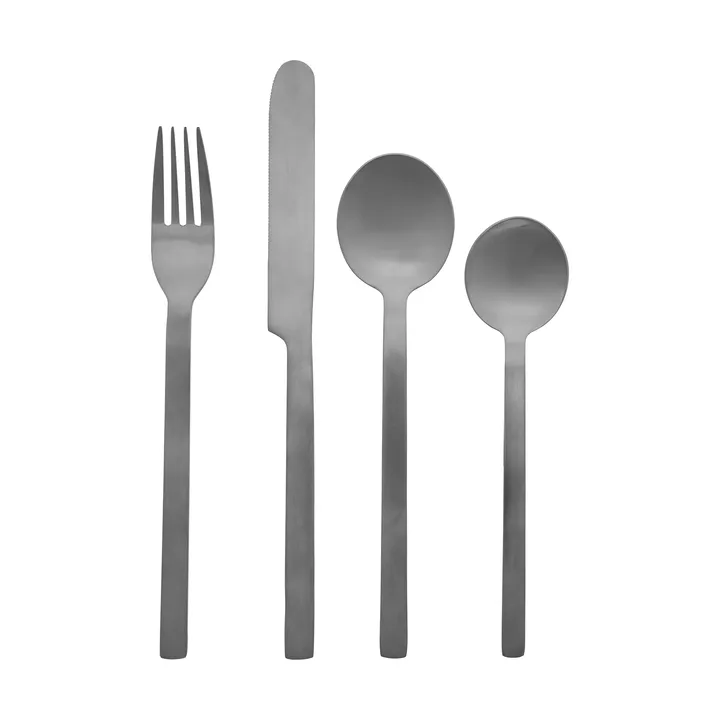 Velour cutlery set - 16 pieces - Scandi Living