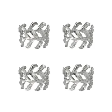 Vine napkin ring Ø4,7 cm 4-pack - Zinc alloy - Scandi Living