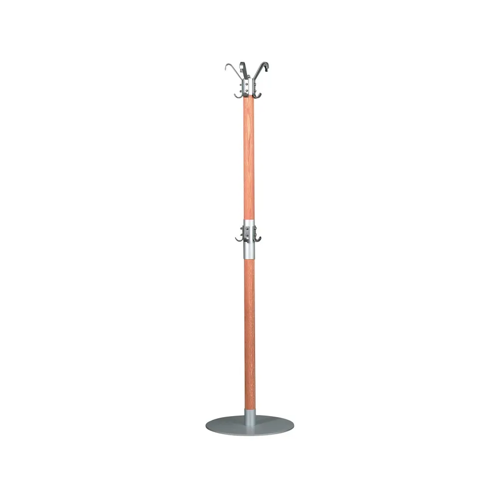 Clothes stand, Oiled oak/silver Scherlin