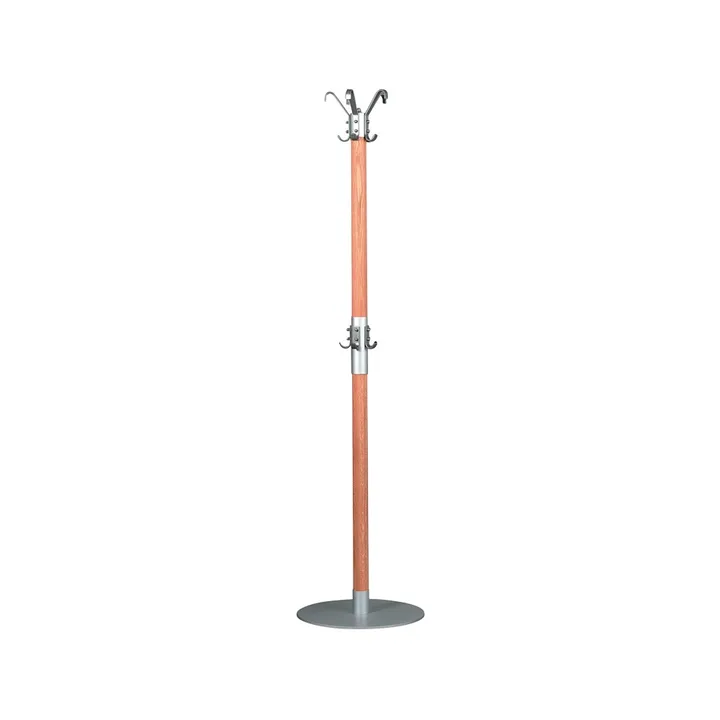 Clothes stand - Oiled oak/silver - Scherlin