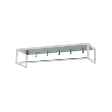 Hall shelf 11 - White lacquer, zinc plate - Scherlin