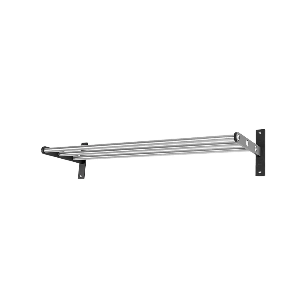 Hall shelf 12 hall shelf, Steel/black, black-painted aluminium Scherlin