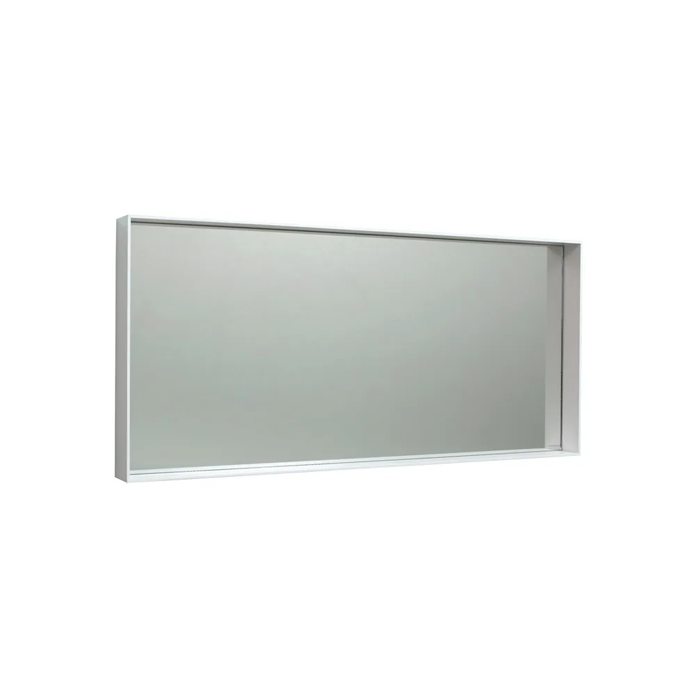 Mirror 6, White lacquered oak Scherlin