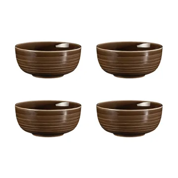 Terra bowl Ø15 cm 4-pack - Earth Brown - Seltmann Weiden