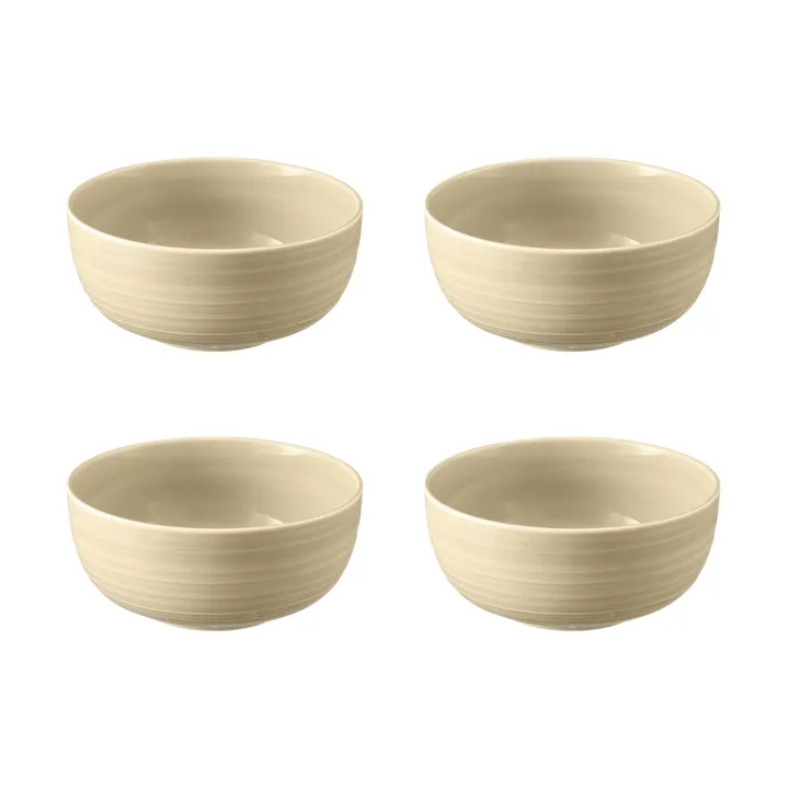 Terra bowl Ø15 cm 4-pack - Sand Beige - Seltmann Weiden