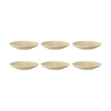 Terra coffee saucer Ø12 cm 6-pack - Sand Beige - Seltmann Weiden