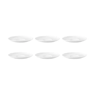 Terra coffee saucer Ø12 cm 6-pack - White - Seltmann Weiden