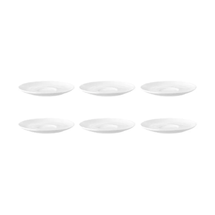 Terra coffee saucer Ø12 cm 6-pack - White - Seltmann Weiden