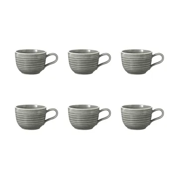 Terra cup 20 cl 6-pack - Pearl Grey - Seltmann Weiden