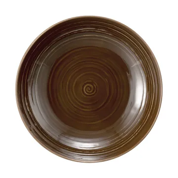 Terra deep plate Ø21.2 cm 6-pack - Earth brown - Seltmann Weiden