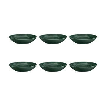 Terra deep plate Ø21.2 cm 6-pack - Moss green - Seltmann Weiden