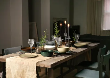 Terra deep plate Ø21.2 cm 6-pack - Moss green - Seltmann Weiden