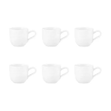 Terra espresso cup 9 cl 6-pack - White - Seltmann Weiden