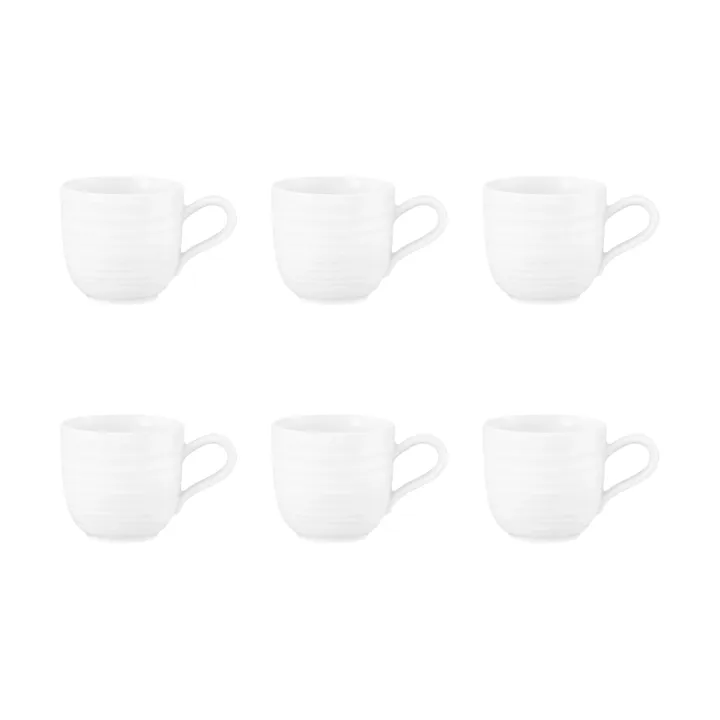 Terra espresso cup 9 cl 6-pack - White - Seltmann Weiden