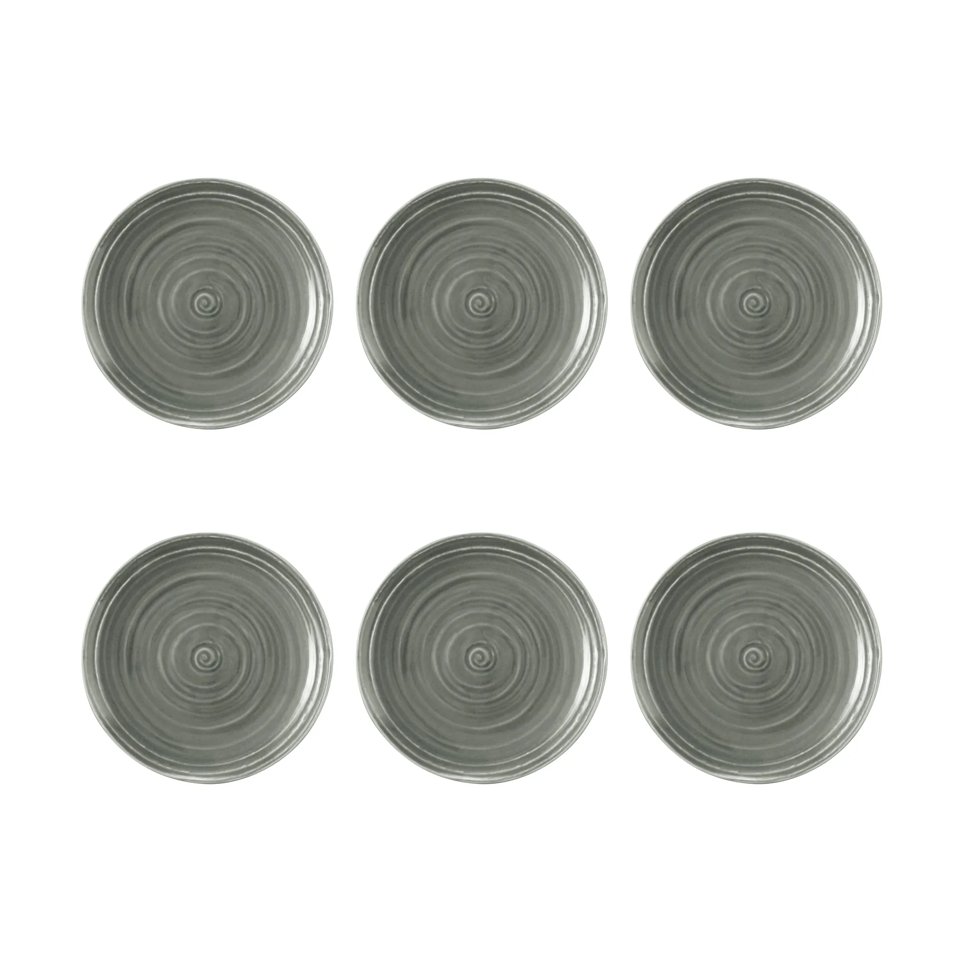 Terra plate Ø17.7 cm 6-pack, Pearl Grey Seltmann Weiden