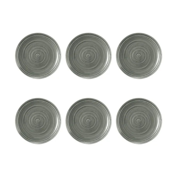 Terra plate Ø17.7 cm 6-pack - Pearl Grey - Seltmann Weiden