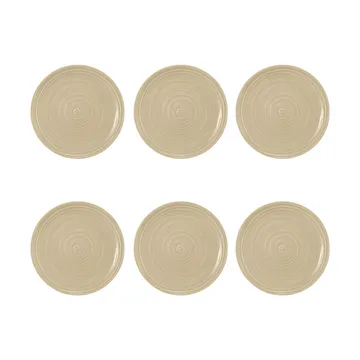 Terra plate Ø17.7 cm 6-pack - Sand Beige - Seltmann Weiden