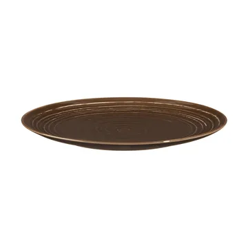 Terra plate Ø22.7 cm 6-pack - Earth Brown - Seltmann Weiden