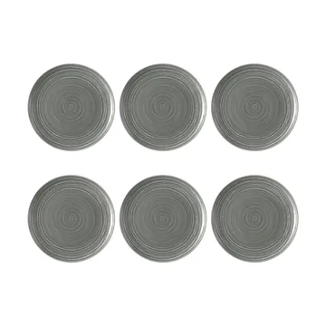 Terra plate Ø22.7 cm 6-pack - Pearl Grey - Seltmann Weiden