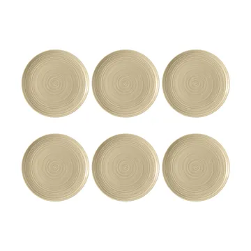 Terra plate Ø22.7 cm 6-pack - Sand Beige - Seltmann Weiden